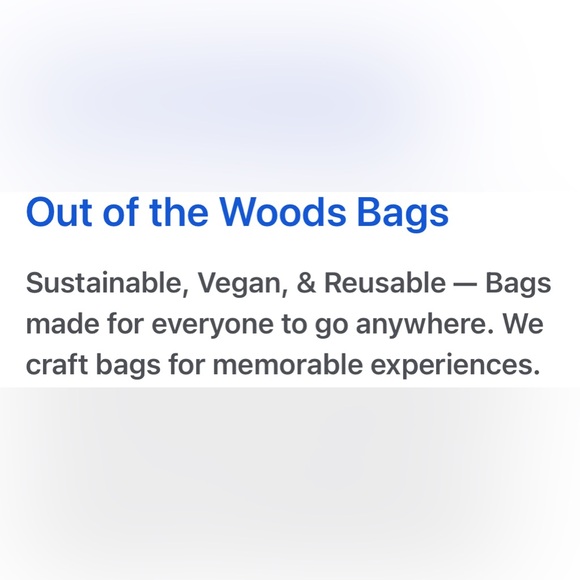 OUT OF THE WOODS Reusable Washable Extra Large Tote Bag - Picture 6 of 9